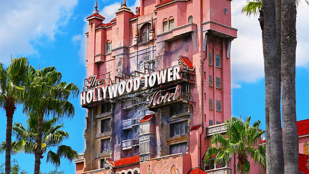 Twilight Zone Tower of Terror - Thrill Ride at Walt Disney World [4K60 POV]
