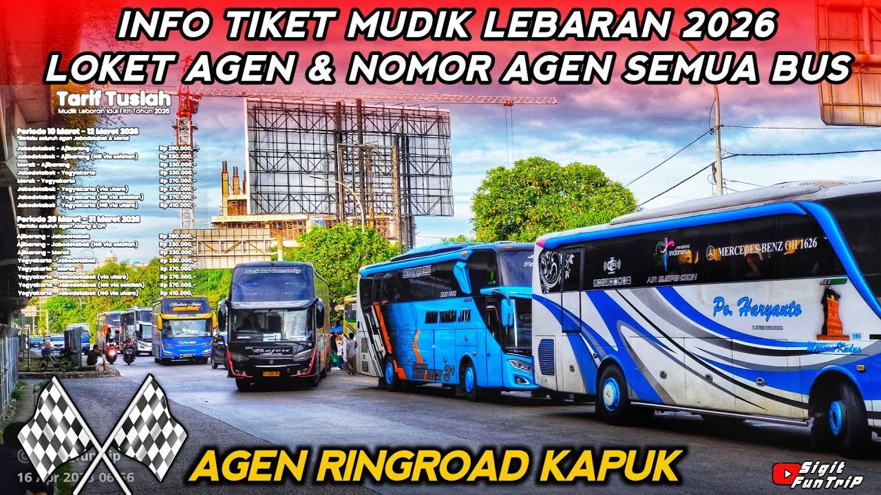 Akankah Muncul Po.Siluman ⁉️ INFO LOKET AGEN Lengkap Dengan Nomor HP SEMUA AGEN BUS RINGROAD KAPUK 🔥