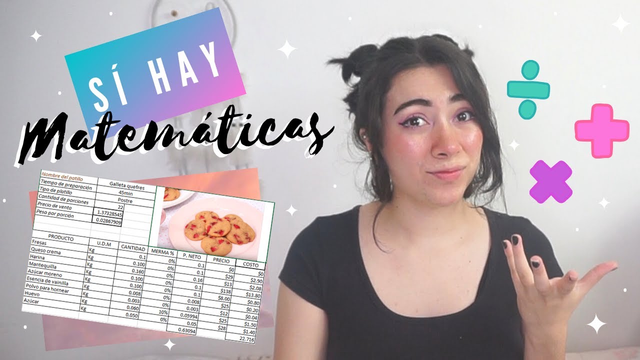 Las MATEMÁTICAS en la GASTRONOMÍA 😱