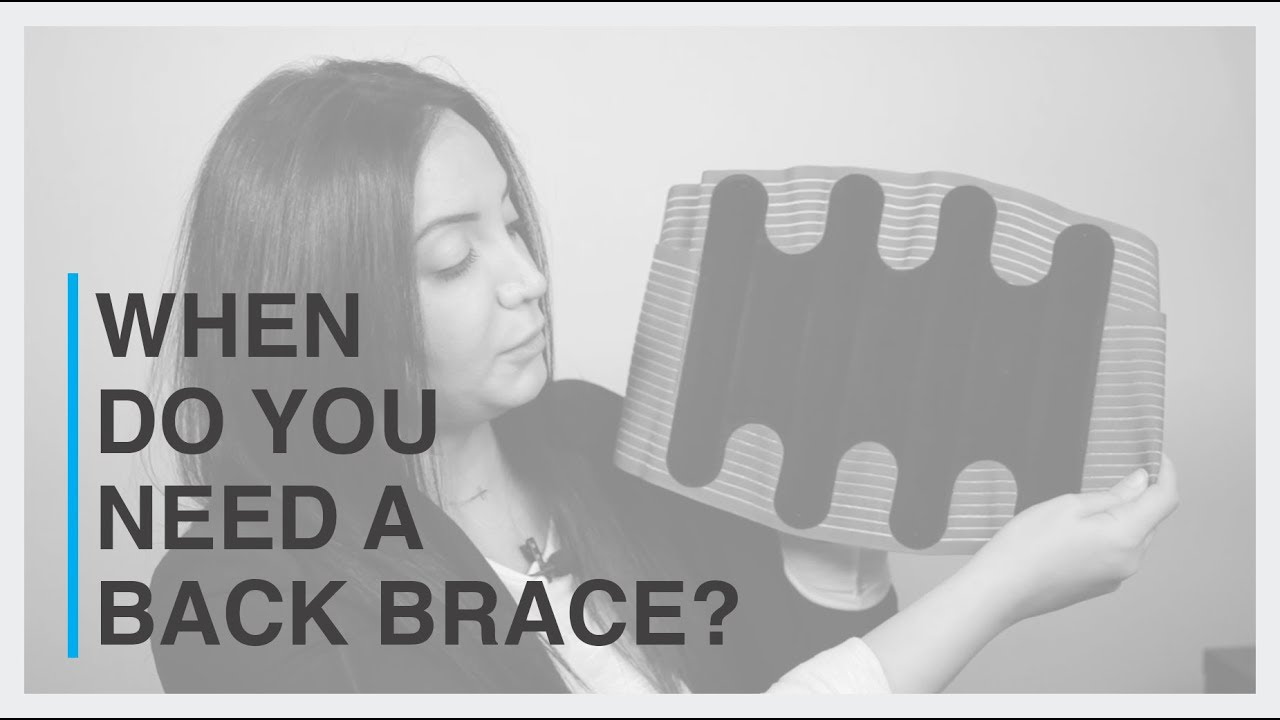 Back Pain Series: When Do You Need A Back Brace? #PCWanswers