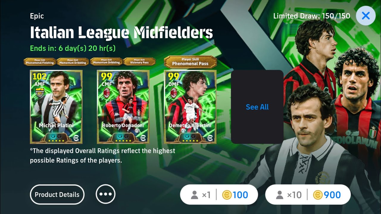 efootball Italian League Midfielder !! Road too 5k 🎯#efootball #efootball2026 #pes #live #short