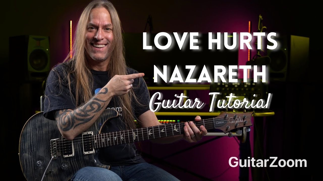 Сыграйте «Love Hurts» группы Nazareth на гитаре всего за 5 минут: краткое руководство! 🔥