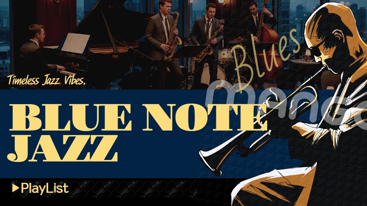 [🎷Blue Note Jazz] ▶Playlist | City Lights After Dark — Smooth Jazz Relaxation
