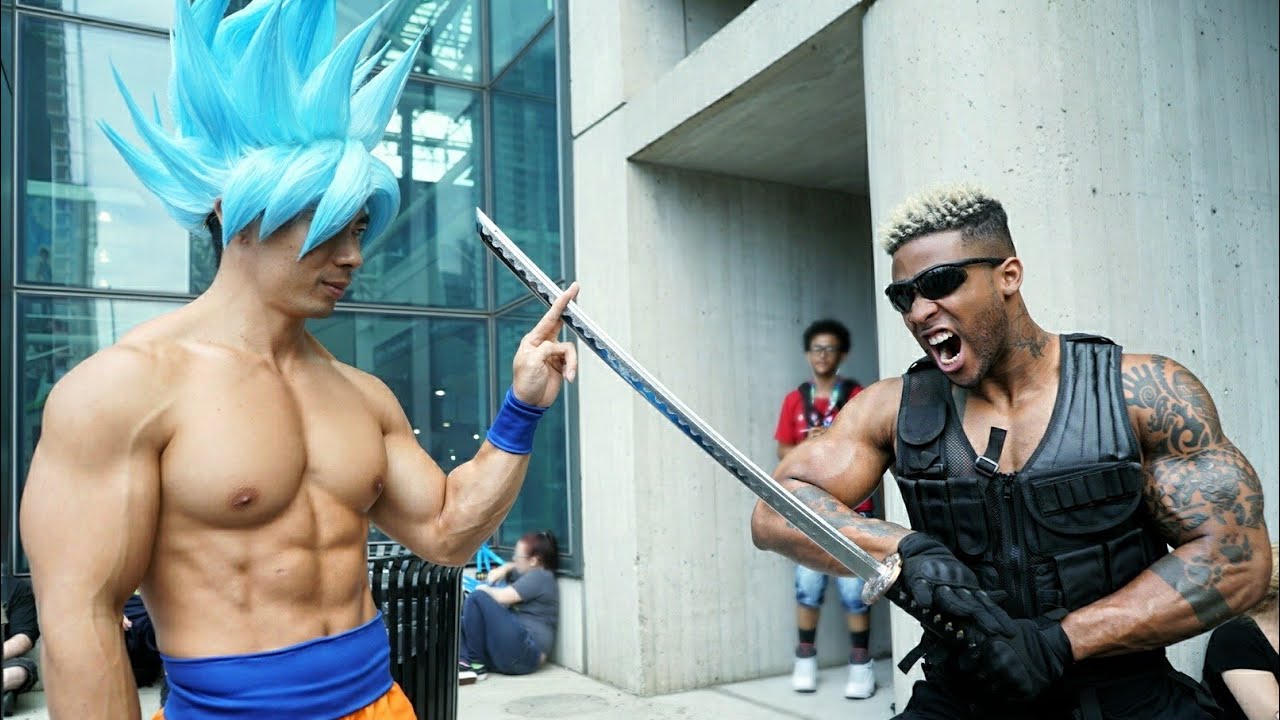 BEST NEW YORK COMIC CON 2017 | SSJ BLUE GOKU COSPLAY