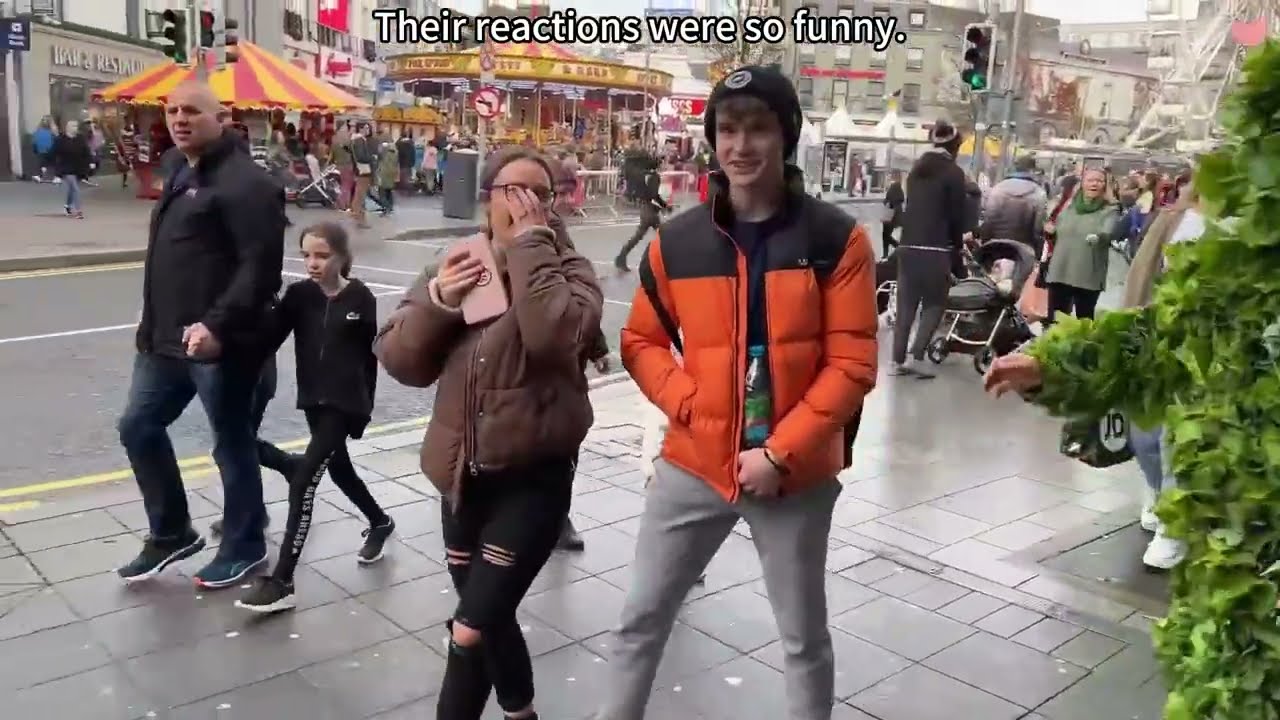 BUSHMAN PRANK: SCARING EVERYONE !!!#foryou #usa #fyp #prank #happy #funny #people