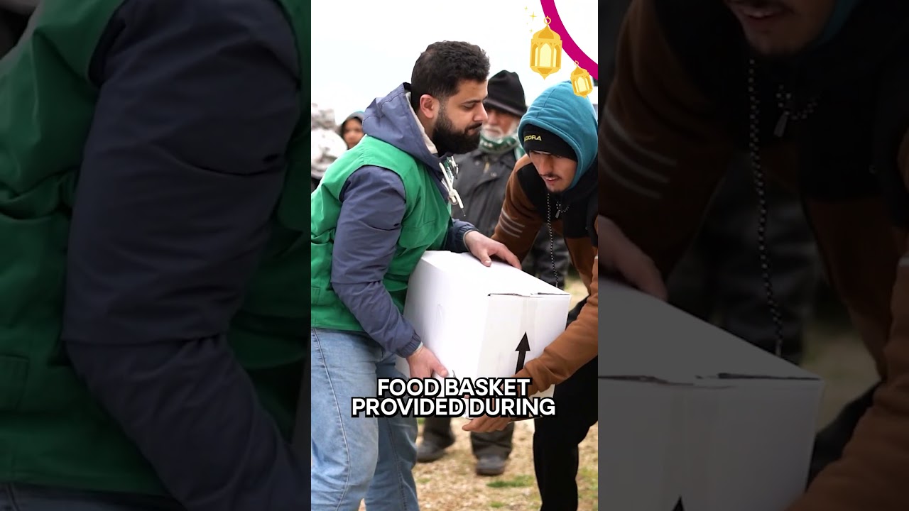 Your Ramadan Charity Feeds Refugee Families