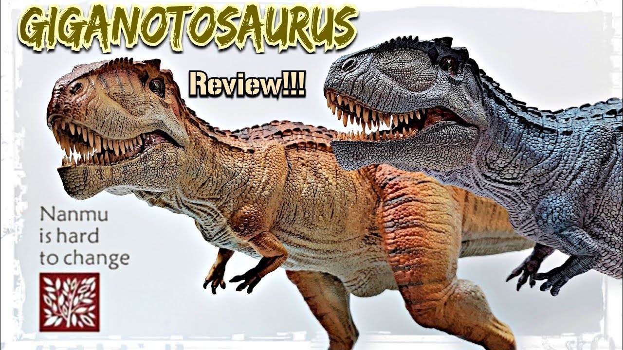 Nanmu Giganotosaurus Review! Both deluxe versions! AMAZING!!!