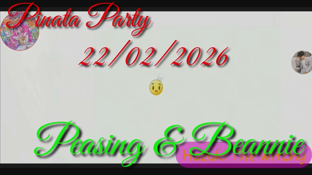 Plants Vs Zombies 2. Pinata Party 22/02/2026: Peasing & Beannie