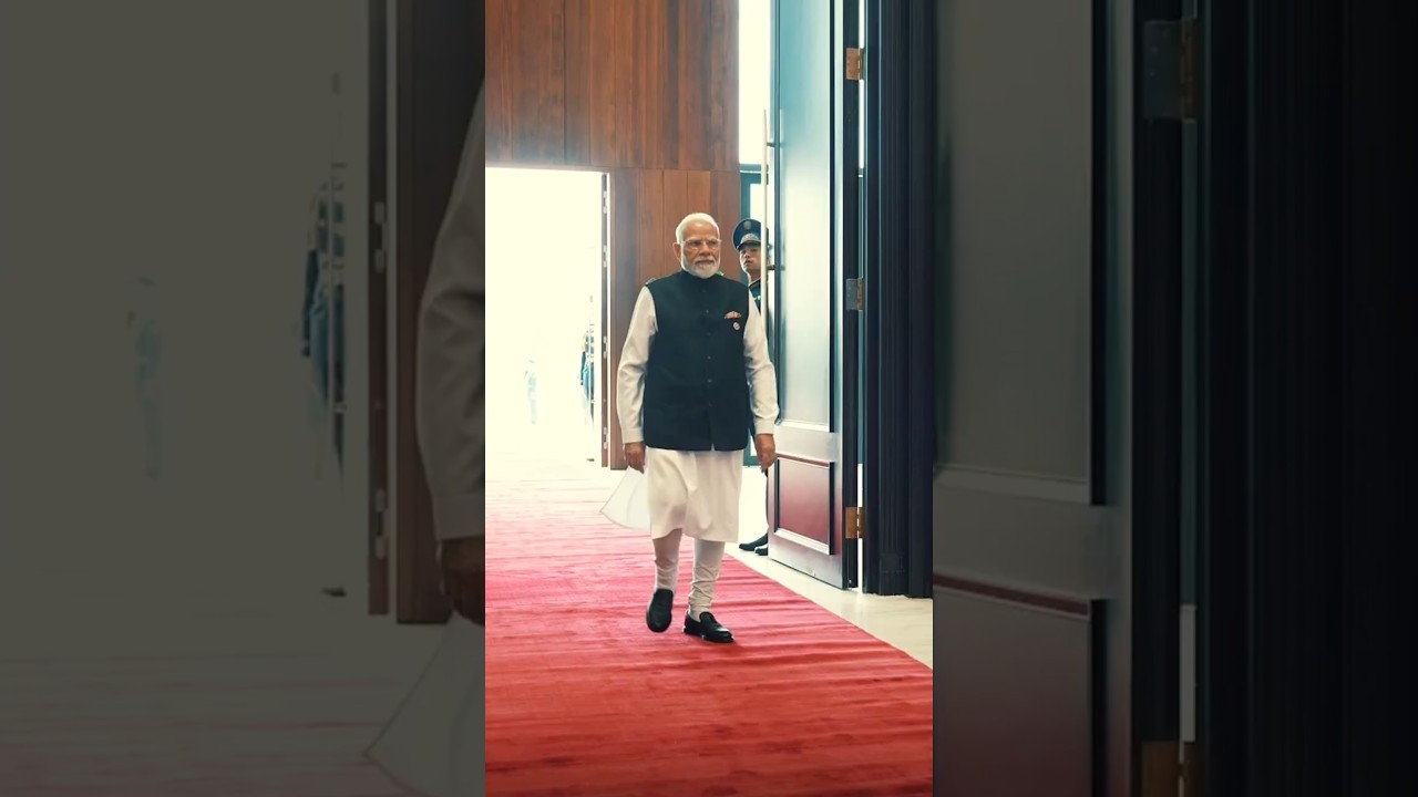 PM Modi participates in the SCO Summit 2026 in #bishkek | #scosummit | #shorts