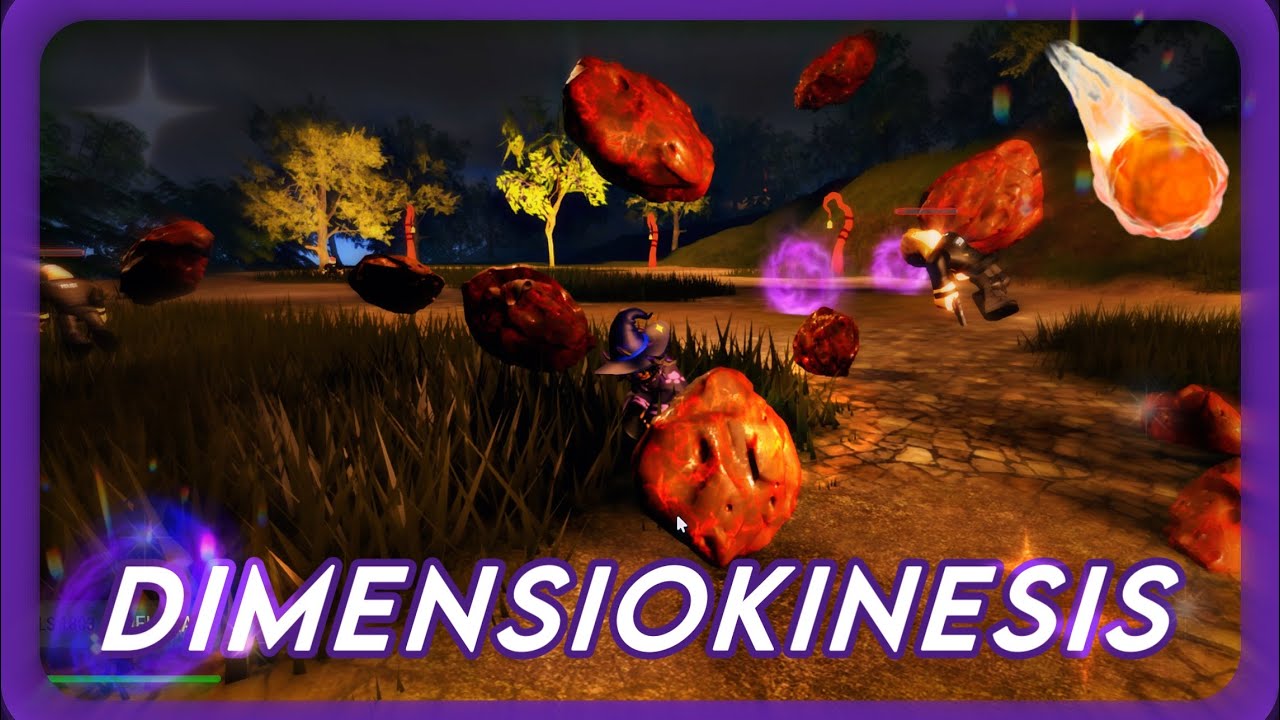 ☄️ Using DIMENSIOKINESIS In TKA! || The Kinetic Abilities || Roblox ||