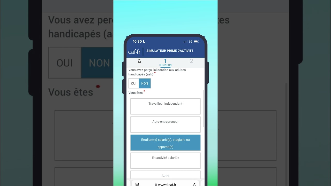 Simule la prime d'activité en quelques clics !
