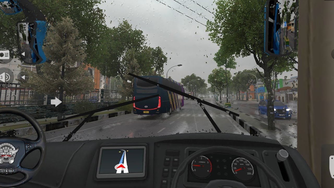 इंडोनेशिया बस सिम्युलेटर गेमप्ले | खतरनाक बस ड्राइविंग चैलेंज | Bus Simulator Indonesia