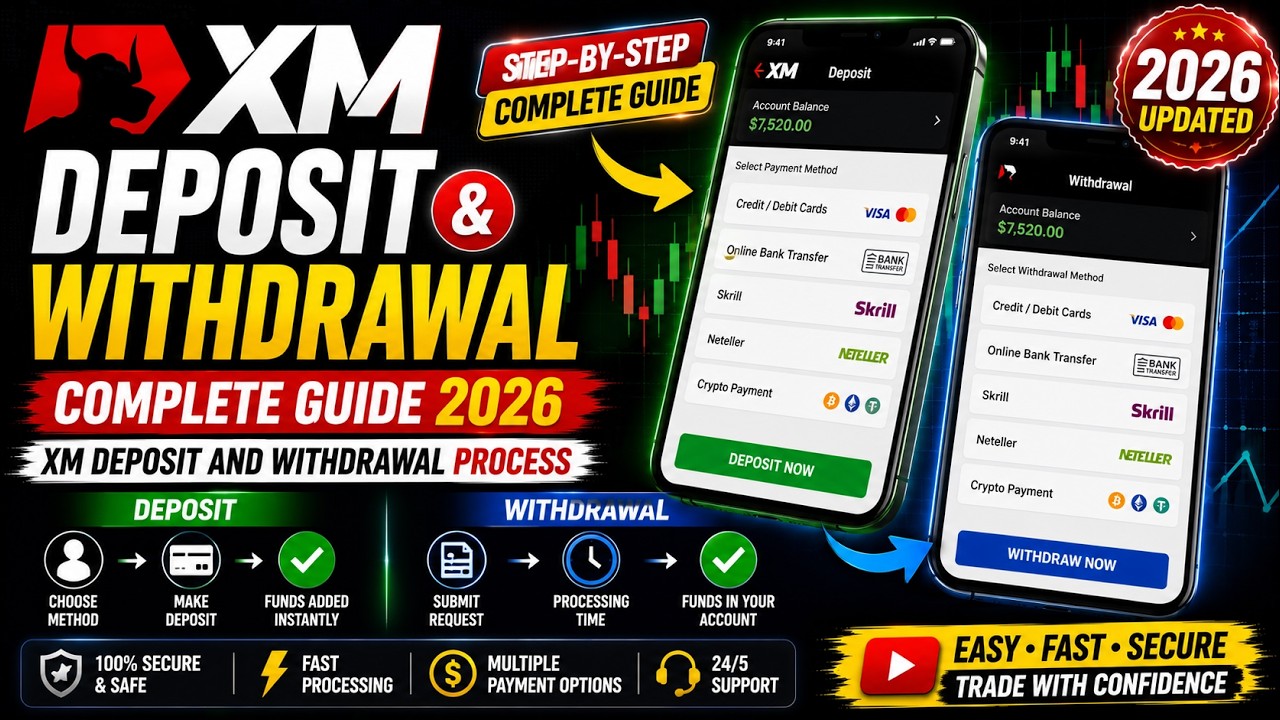 XM Deposit and Withdrawal | Complete Guide 2026 | XM Deposit and Withdrawal Process