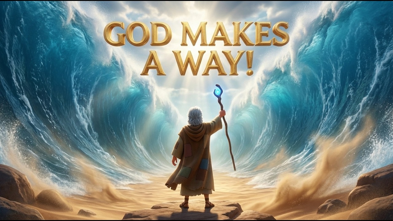God Parts the Red Sea! 🌊 Moses & The Great Escape | Bible Stories for Kids