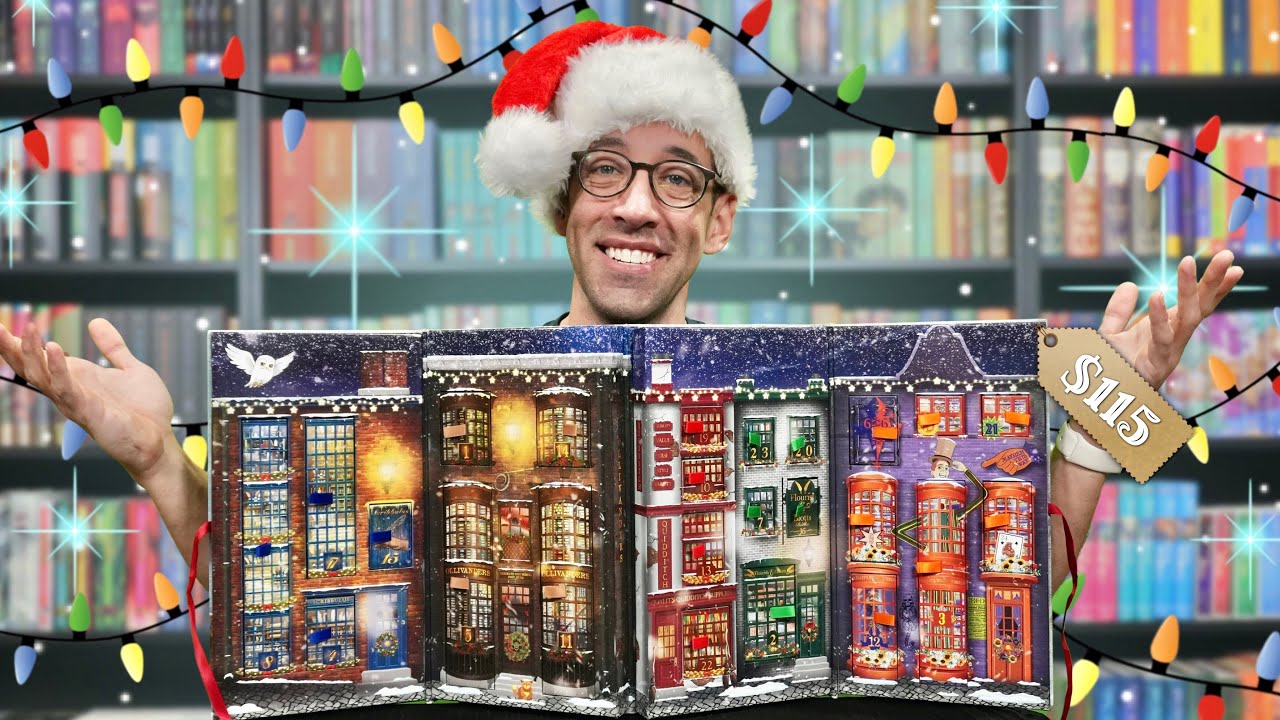 Адвент-календарь «Аллея драконов» Гарри Поттера на 2025 год от The Carat Shop 🎄 ПОЛНАЯ РАСПАКОВКА