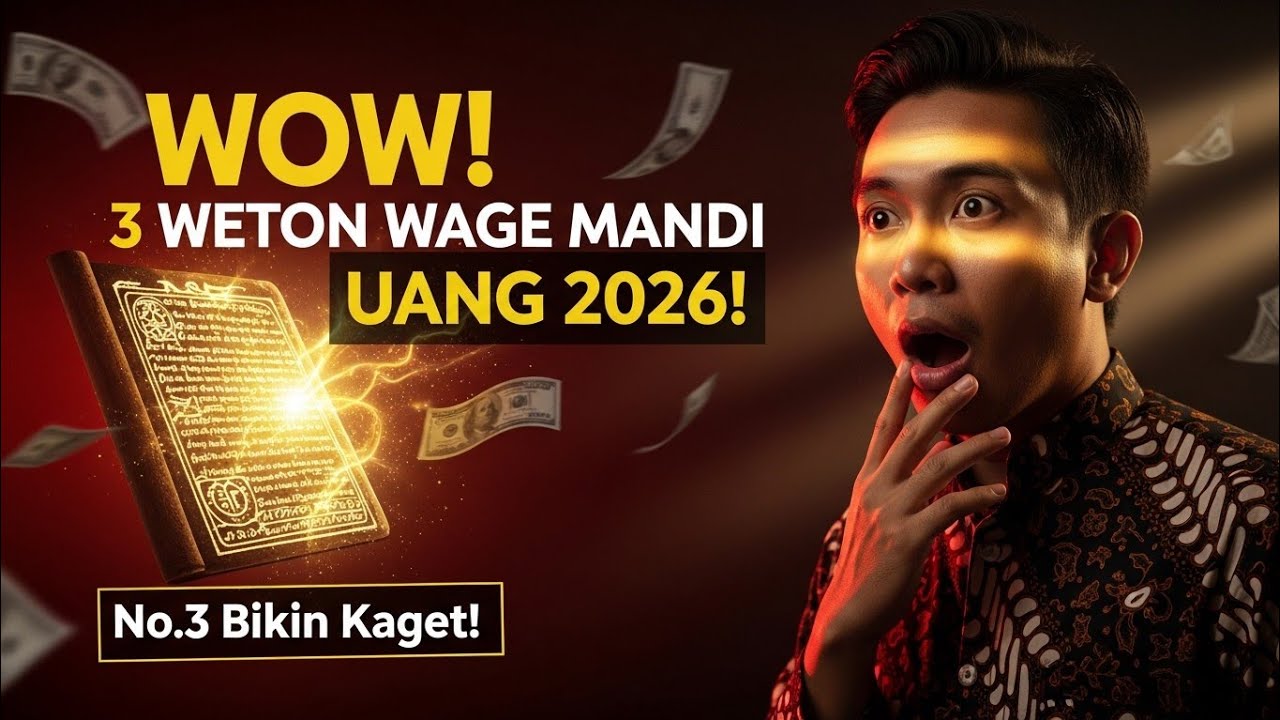 WOW❗ 3 Weton Wage Ini Jadi Sorotan Ramalan Prabu Siliwangi – Tahun 2026 Rezekinya Tak Terbendung❗