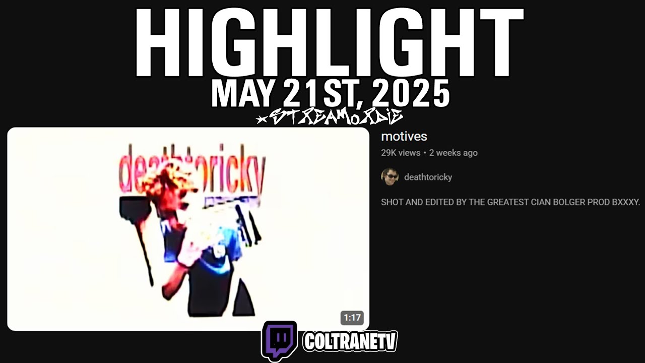 ColtraneTV reacts to deathtorickey - motives