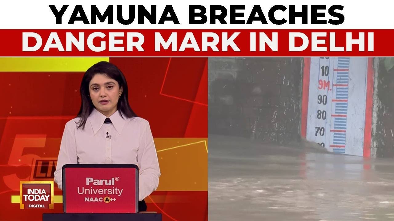 Delhi Flood Alert: Yamuna Breaches Danger Mark, CM Rekha Gupta Says No Need To Worry | India Today