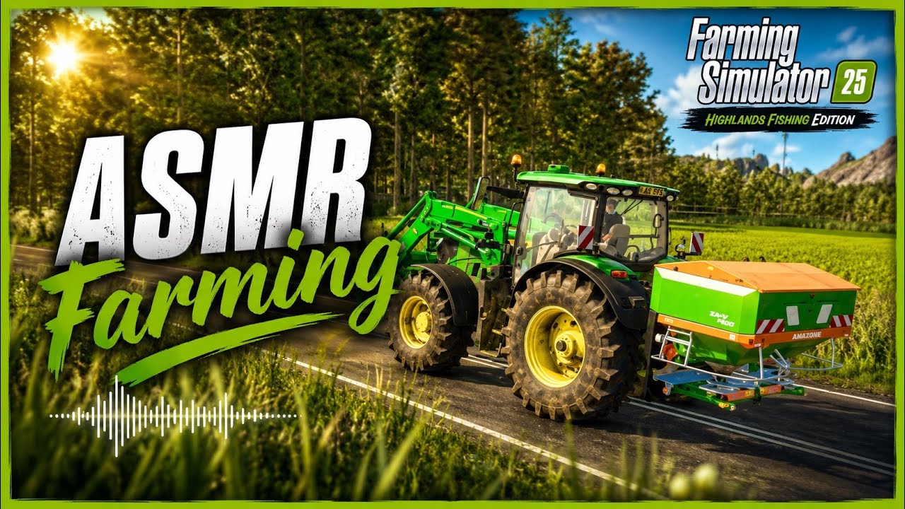 Fertilizing, Stone Picking & Spraying Herbicide on Kinlaig | FS25 Field Work Gameplay