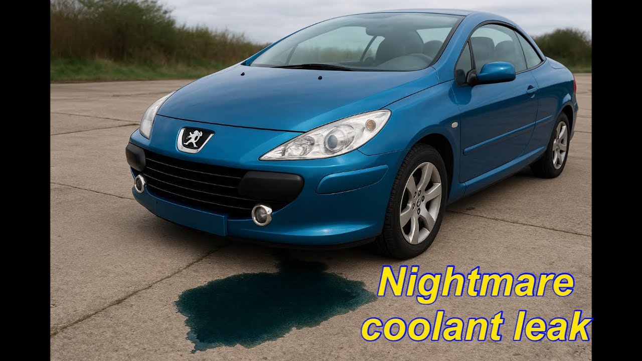 Peugeot 307cc 2.0 HDI: Кошмарная утечка охлаждающей жидкости