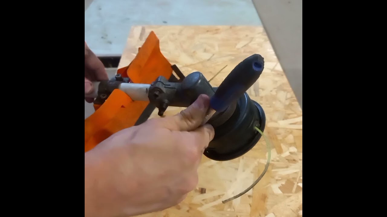 Смазка редуктора триммера | Lubrication of the gearbox in the trimmer