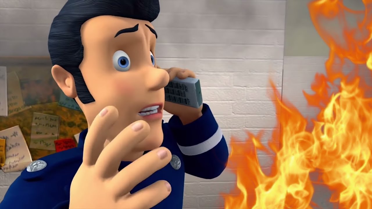 Sam el Bombero en Español 🌟Fuego en la estación de bomberos! 🔥 Videos para niños