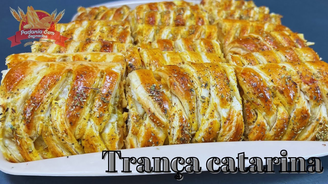 Trança catarina de frango cremoso para fazer e vender muito na sua Padaria
