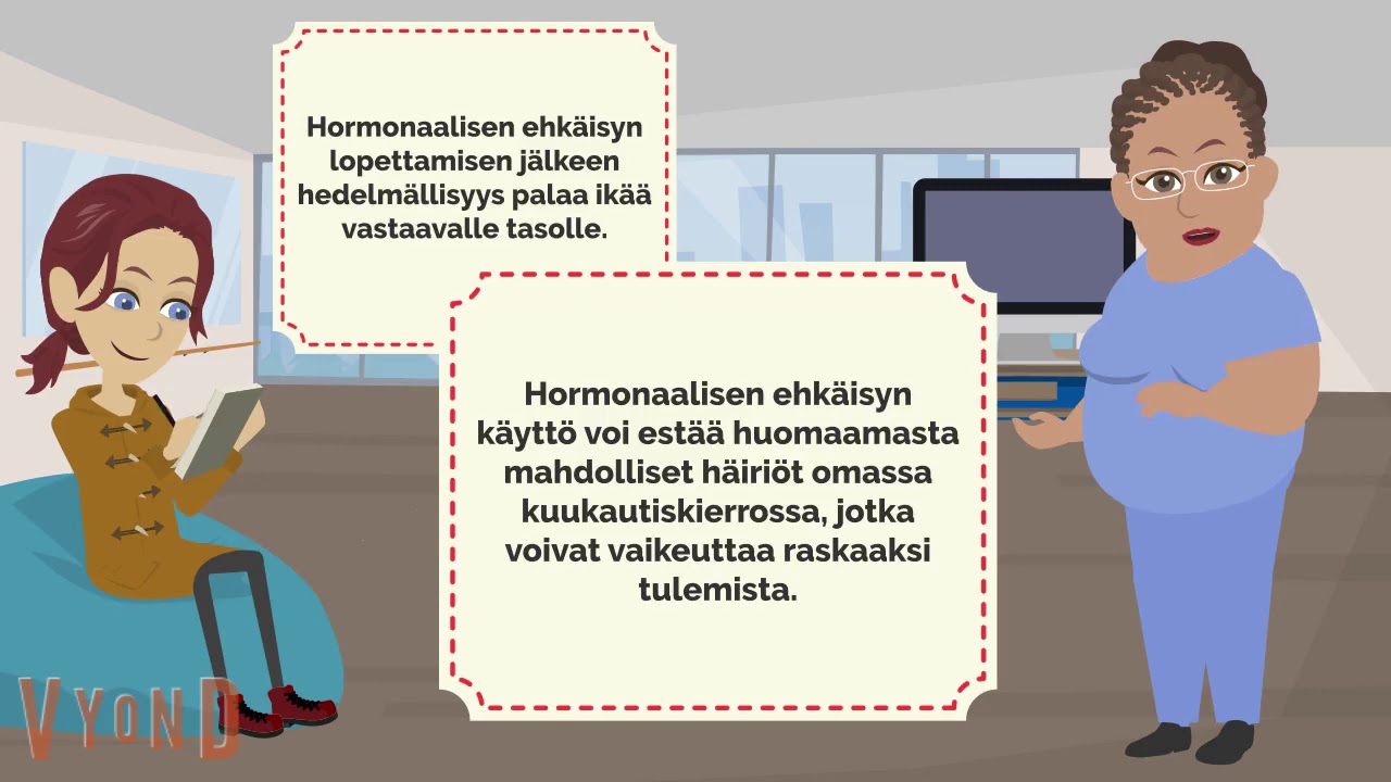 Hormonaalinen raskauden ehkäisy, myyttejä