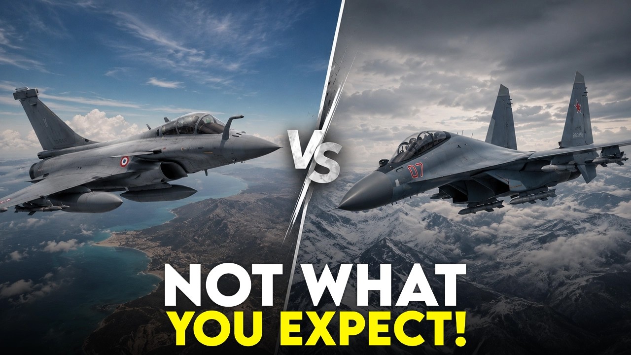 Rafale kontra Su-30SM: Kt&oacute;ry myśliwiec zwycięży nad Morzem Bałtyckim?