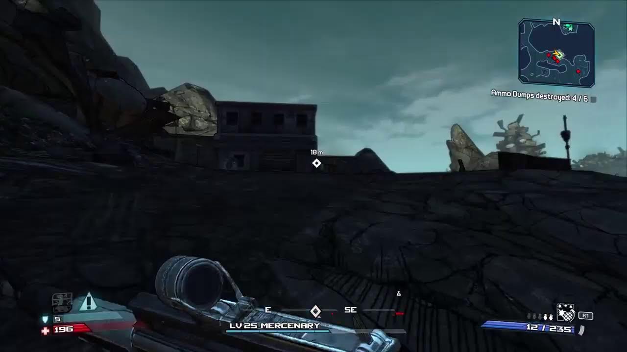 Borderlands Solo Livestream Lilith Playthrough Pt 8 Rust Common West Quests