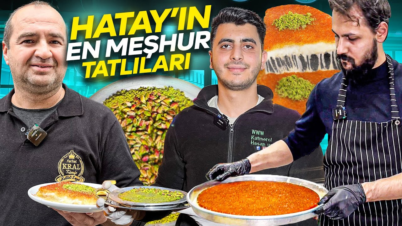 HATAY'IN EN MEŞHUR TATLISI KÜNEFE !! #hatay #künefe #kunafarecipe #turkishdelight #kunafa