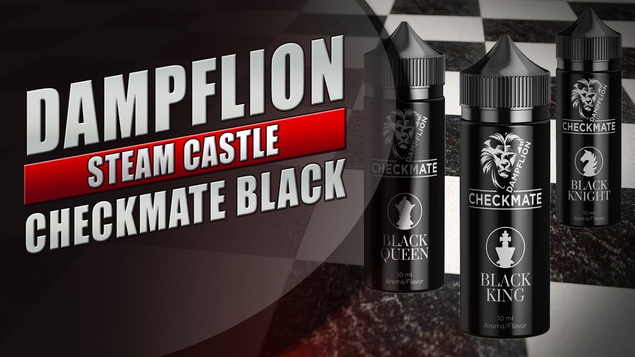Dampflion Checkmate Aroma | Black Series | Black King | Black Knight | Black Queen | Review