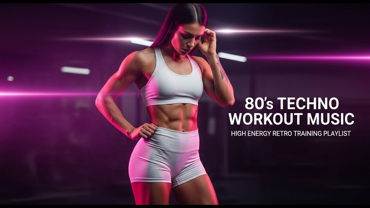 80s Techno Workout Music | High Energy Retro Training Playlist (No Ads)