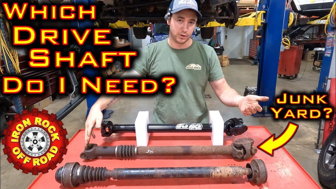 HOW TO: Jeep WJ Front Driveshaft Conversion