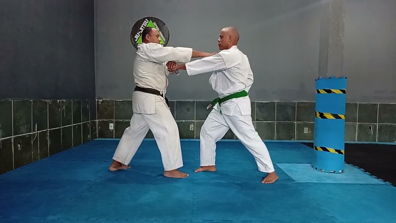 3° Parte do BUNKAI do Heian NIDAN .