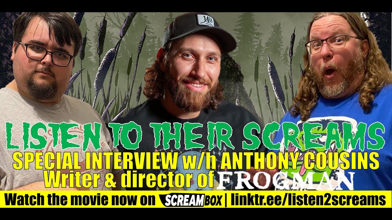 Video interview with FROGMAN writer and director ANTHONY COUSINS