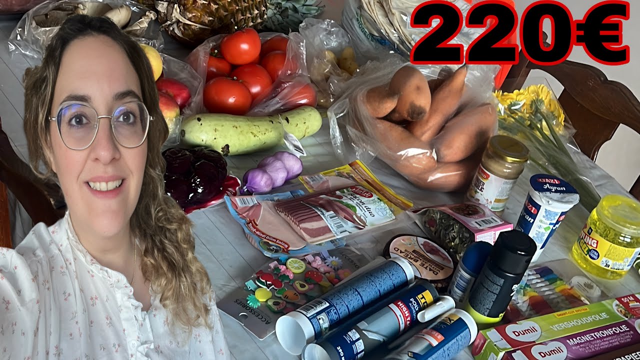 220€ DE SUPER COMPRA! CARNE/MARISCO//FRUTA/VERDURA/DROGUERIA Y DESPENSA 