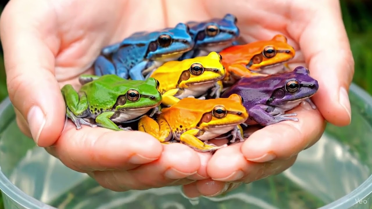 Rainbow Frogs &ndash; The Colors of Nature