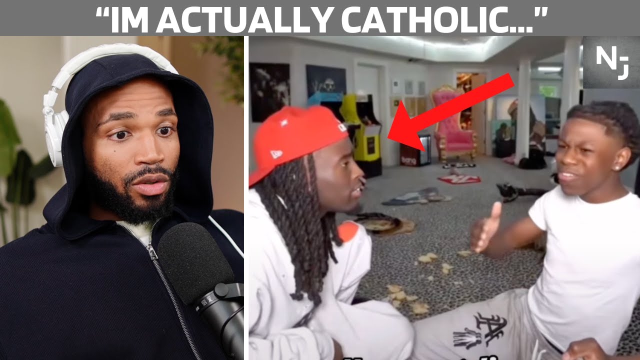 Kai Cenat Says He’s CATHOLIC and Starts PREACHING Purity and Fasting on Stream
