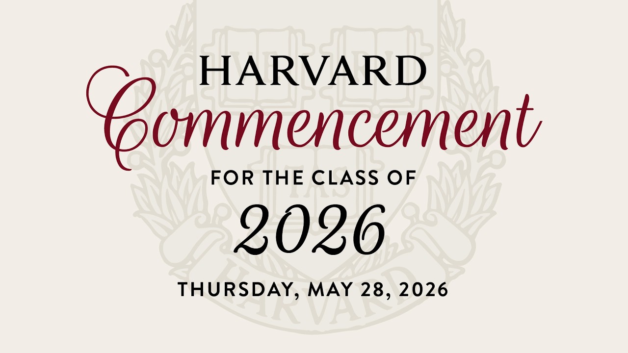 Harvard Commencement 2026