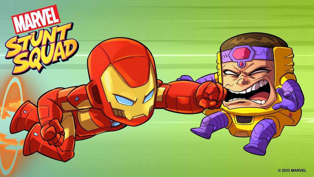 Iron Man kontra MODOK | Marvel Stunt Squad Ep 1 | Marvel HQ Polska