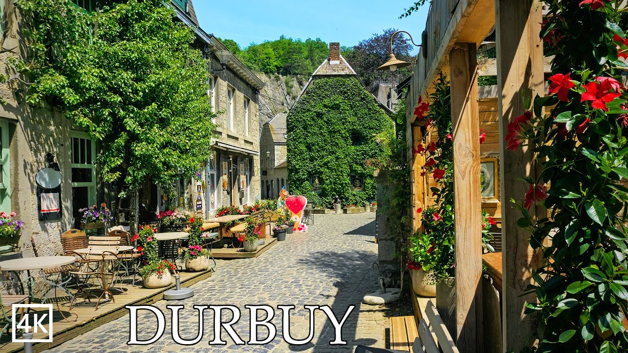 Durbuy Belgium 🇧🇪 The Smallest City in the World You Must Visit! 4K 60FPS ( Captions ) #Durbuy