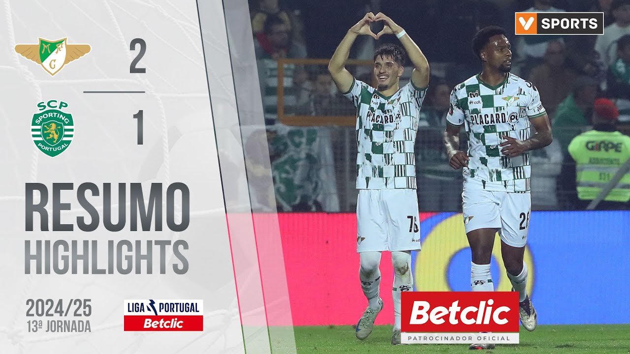 Resumo: Moreirense 2-1 Sporting (Liga 24/25 #13)