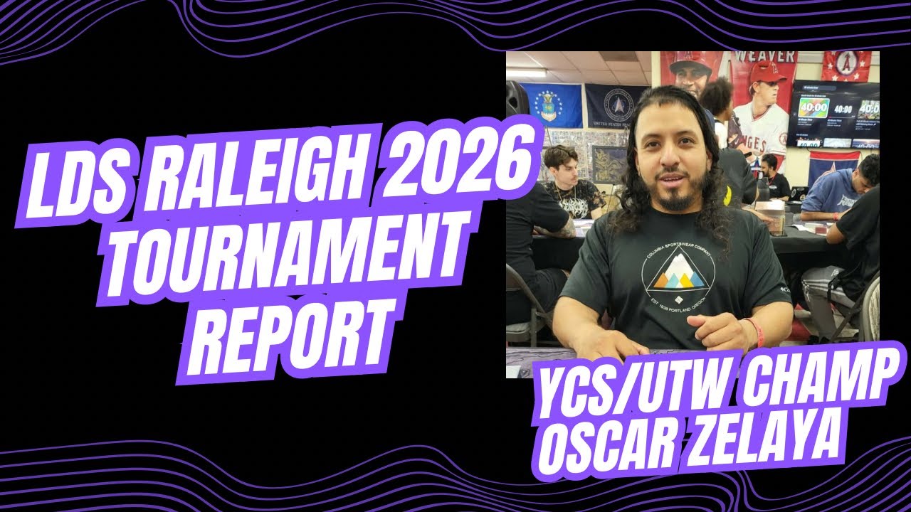 Отчет о турнире LDS Raleigh 2026 от чемпиона YCS/UTW Оскара Зелайи