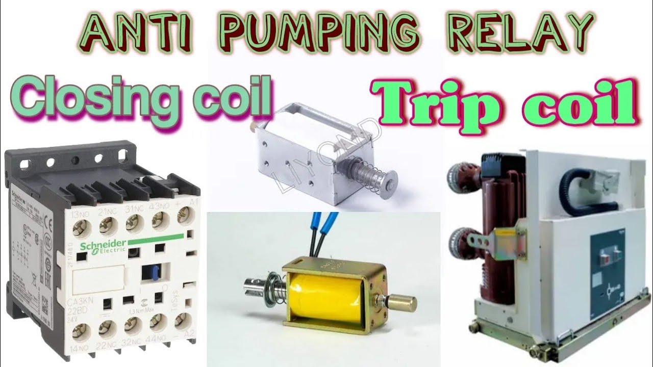 #Vacuum Circuit Breaker#Trip coil #Closing coil #Antipumping Relay||Work & Wiring Detail Urdu/ Hindi