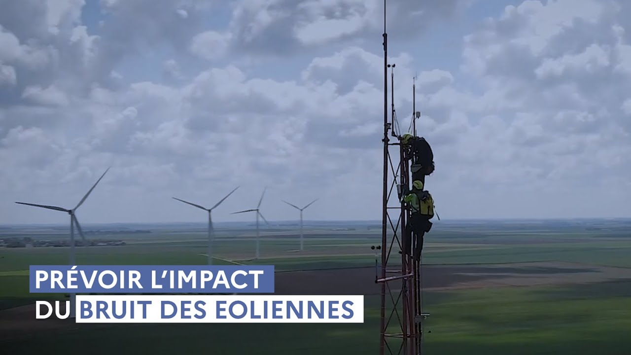 Mesurer, prévoir, réduire le bruit des éoliennes : PIBE, un projet de recherche collaboratif
