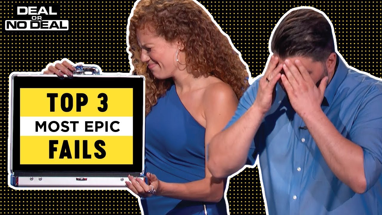 Top 3 Most Epic Fails | Deal Or No Deal