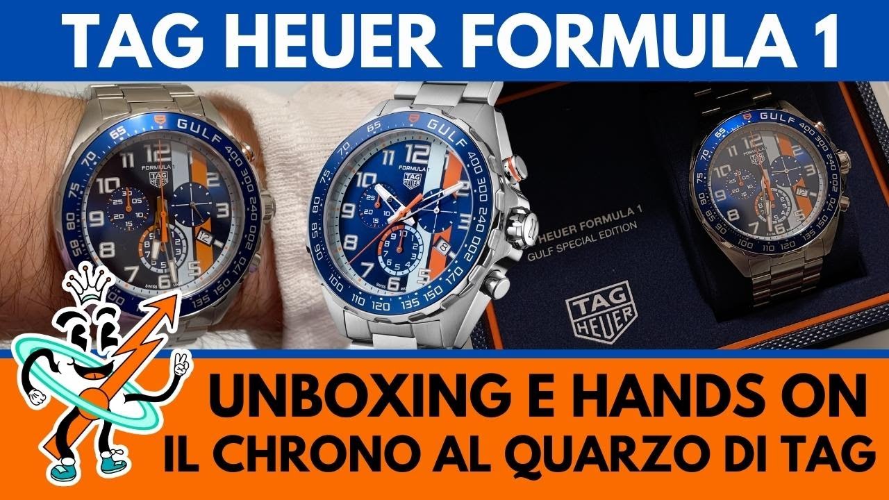 UNBOXING - TAG HEUER FORMULA 1
