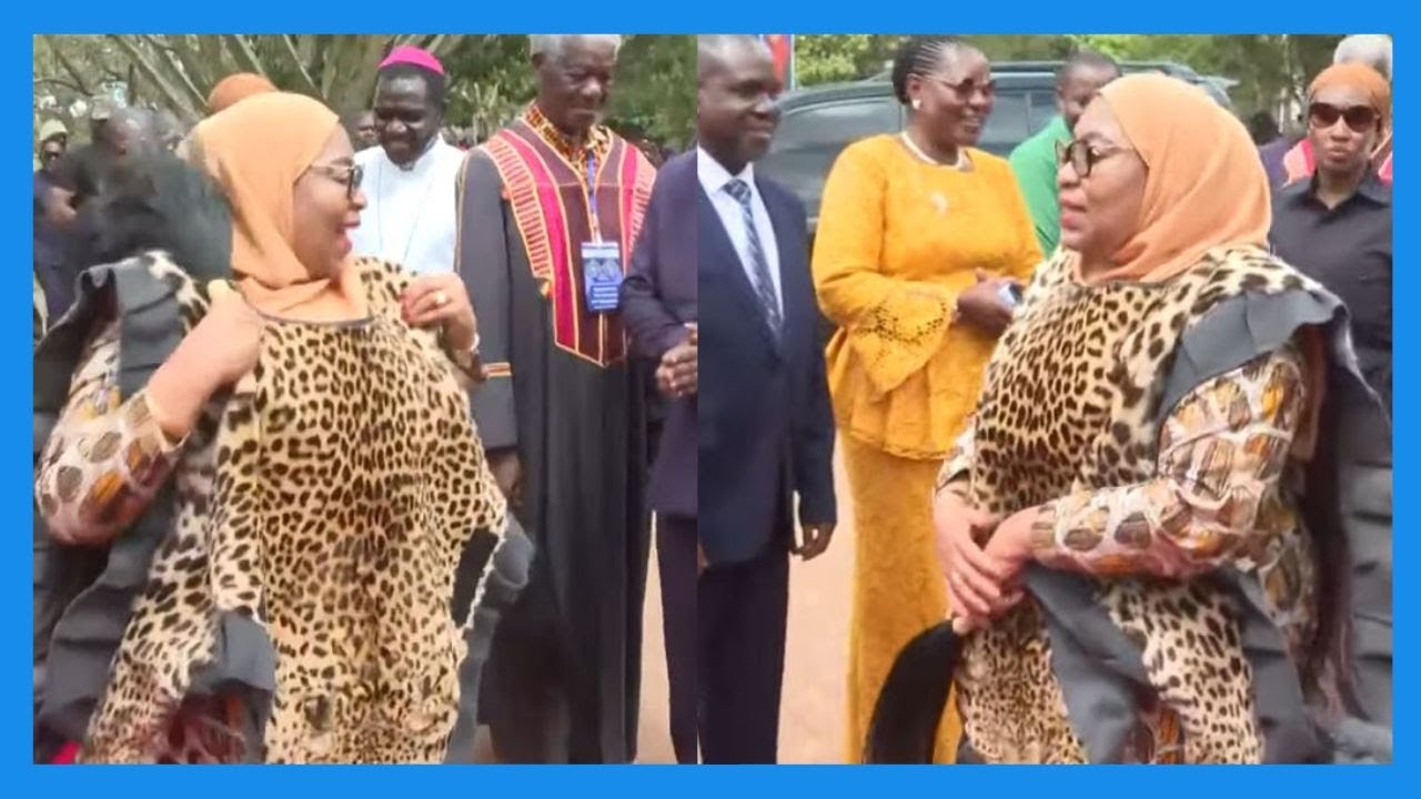 VIDEO: RAIS SAMIA ATINGA KWA WASUKUMA NA VAZI LA CHUICHUI
