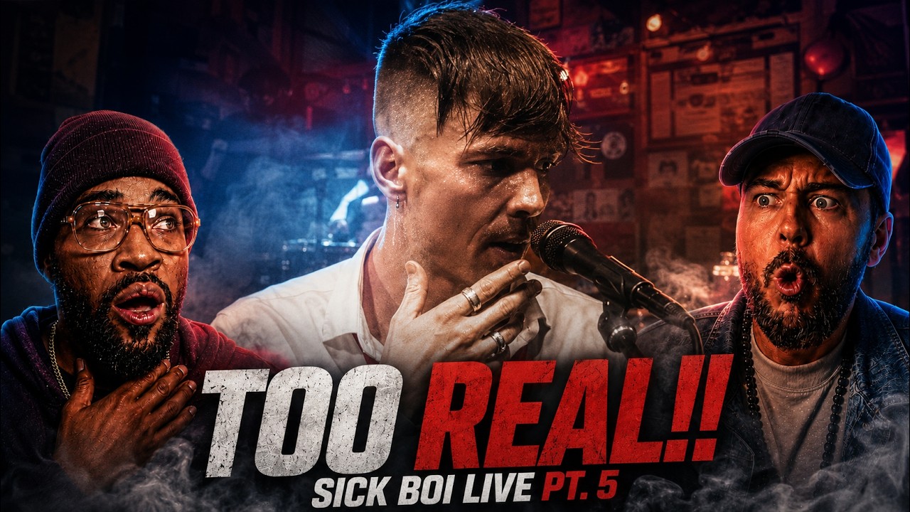 THIS GOT WAY TOO REAL!! American Rappers React to Ren - Sick Boi Live Part 5